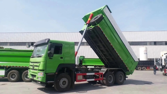 Personalização 420HP Sinotruck 12 rodas 40tons 50tons Tipper usado HOWO 8X4 camião de descarga