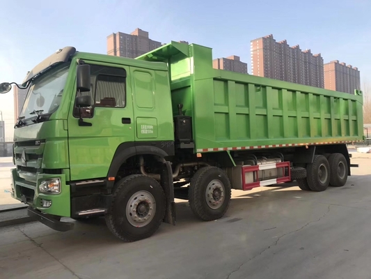 Personalização 420HP Sinotruck 12 rodas 40tons 50tons Tipper usado HOWO 8X4 camião de descarga