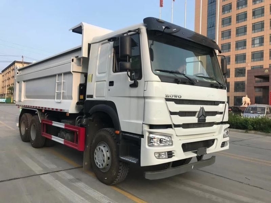 10 1 Pneus 21-30t Capacidade de carga 6X4 20m3 HOWO Sinotruk 371 Caminhão para carga pesada