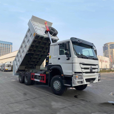 Modelo de caminhão Zz3257n3847A 8500*2500*3400mm Sinotruk HOWO 6X4 371HP 10 Rodas Tipper