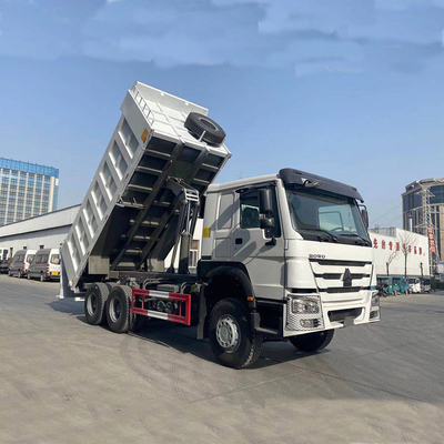 Modelo de caminhão Zz3257n3847A 8500*2500*3400mm Sinotruk HOWO 6X4 371HP 10 Rodas Tipper