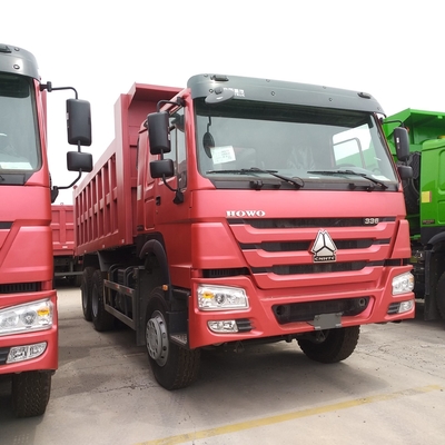 2019 Heavy Duty HOWO Dump Truck 336 com design de pneu radial e roda motriz 6×4