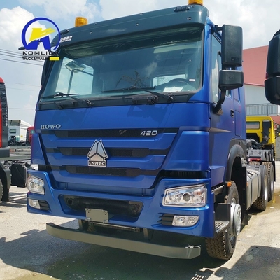 Sinotruk HOWO 6X4 420 371 375 HP caminhão pesado cabeça de reboque pneu de tractor 295/80r22.5