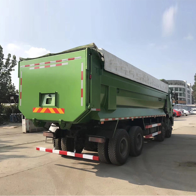 Sino HOWO caminhão de descarga de 25-50 toneladas caminhão de descarga com estilo de elevação frontal no mercado quente