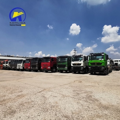 6.5 Relação de velocidade Camião Sino HOWO 6X4 Prime Mover Head Trailer Tractor Truck com peças