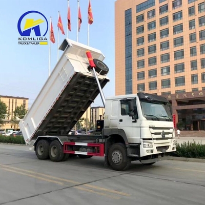 Sinotruck HOWO 60 toneladas Dumpper pesado com motor diesel e sistema de direção Zf8118