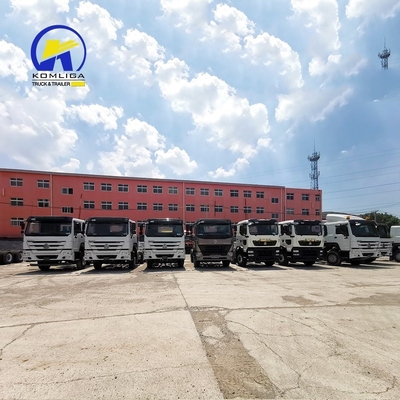 Potência 351-450hp Sinotruk Tractor Heavy Duty Trailer Head HOWO Caminhão Caminhões usados