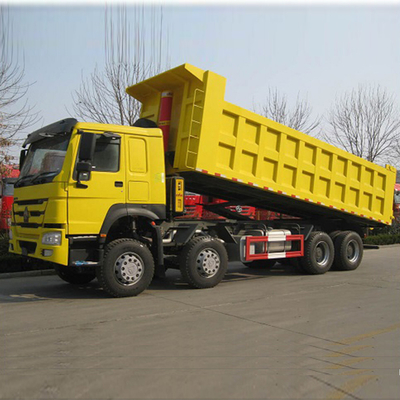Triturador ventral de carga hidráulica caminhão de descarga Sinotruk HOWO 6X4 Zz3257n3847A para mineração
