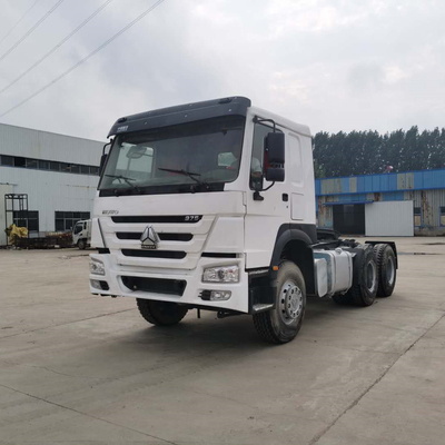 Usado HOWO Sinotruk 371 Reboque Trailers Cargo Prime Mover Head Lamp Tractor Truck na Nigéria