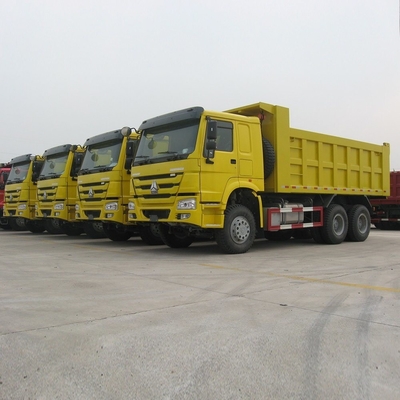 6X4 10 Pneus Remetedor de areia HOWO camião de descarga com motor diesel e capacidade de carga 21-30t