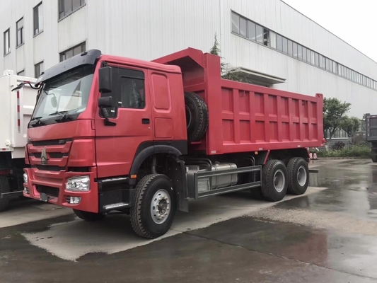 10 Pneus 375HP Gana caminhão de rebento com rebento ventral eficiente de levantamento hidráulico