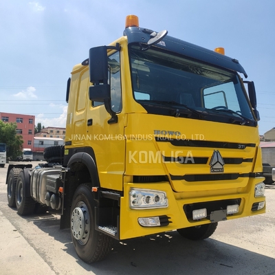 6X4 HOWO Camião de reboque Sinotruk com eixo traseiro Hc16 Capacidade do motor &gt; 8L e Fabricação