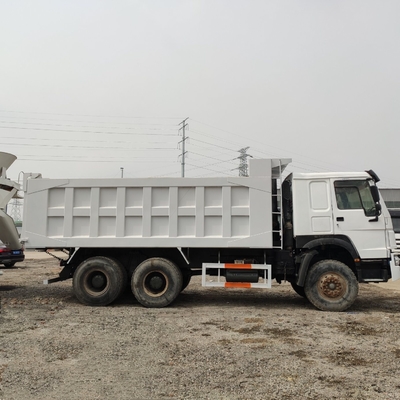 Pedido personalizado Sinotruck HOWO 6X4 camião de lixo usado em Botswana com personalização