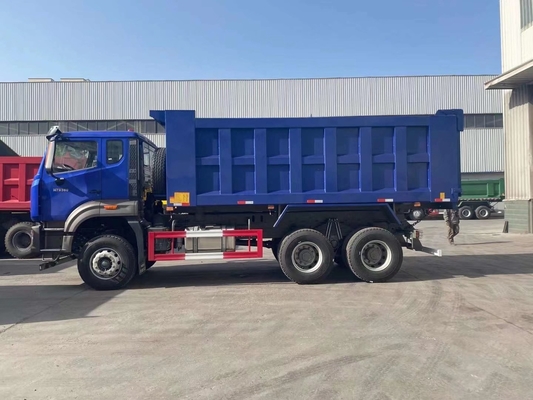 Transmissão manual 6X4 380HP Foton Tipper Truck para trabalhos de construção pesados