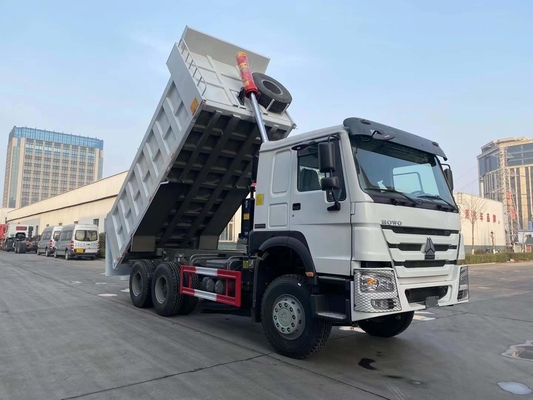 Transmissão manual 6X4 380HP Foton Tipper Truck para trabalhos de construção pesados