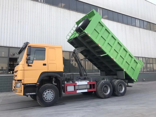 10 Wheel Sinotruk HOWO 371HP Tipper Truck com 20cbm Bucket Dimension nos EUA e África