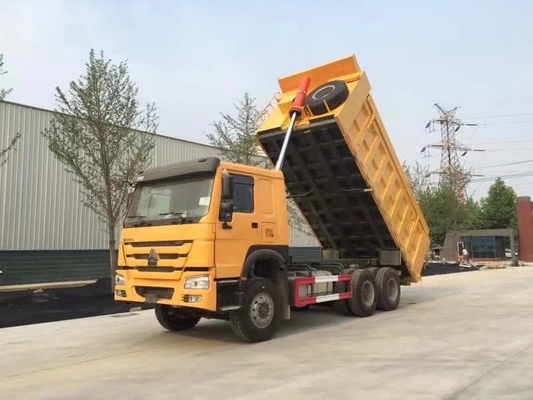 10 Wheel Sinotruk HOWO 371HP Tipper Truck com 20cbm Bucket Dimension nos EUA e África