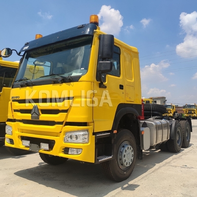 6X4 371HP HOWO Truck Tractor com pneu radial Design e venda