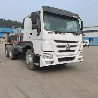 Melhor Venda Usado 6X4 HOWO Truck Tractor Euro 2 Emissão Padrão 351-450hp Potência