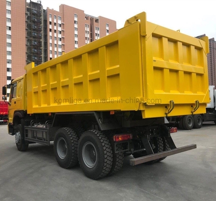 Customização Sinotruk Uganda Usado 6X4 HOWO Dump Truck Tipper para o design de pneus radiais do Quênia
