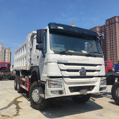 Dubai Venda 371HP 6X4 HOWO Sinotruck Mining Dump Truck com padrão de emissões Euro 2