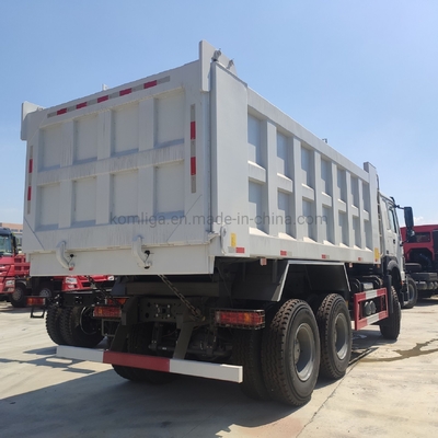 Dubai Venda 371HP 6X4 HOWO Sinotruck Mining Dump Truck com padrão de emissões Euro 2