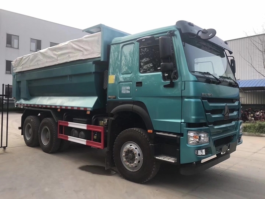 Sinotruk 380HP HOWO Dump Truck nas Filipinas com Hw76 Cab e DOT Certificação de Pneus