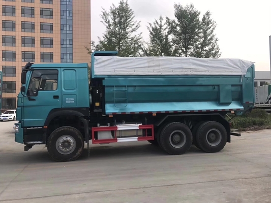 Sinotruk 380HP HOWO Dump Truck nas Filipinas com Hw76 Cab e DOT Certificação de Pneus