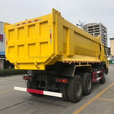 Padrão de emissões Euro 2 Camião Sinotruk HOWO usado para caminhões tipper da Tanzânia