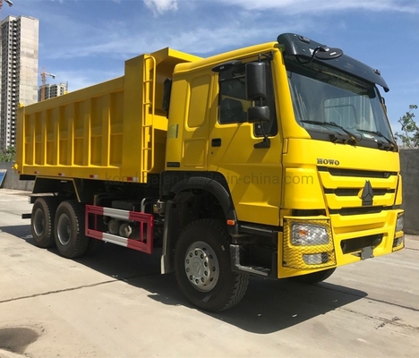 Padrão de emissões Euro 2 Camião Sinotruk HOWO usado para caminhões tipper da Tanzânia
