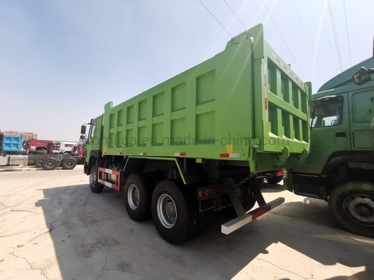 Sistema de direção Zf8118 6X4 Sinotruk usado 10 rodas camião de descarga 20cbm dimensão balde