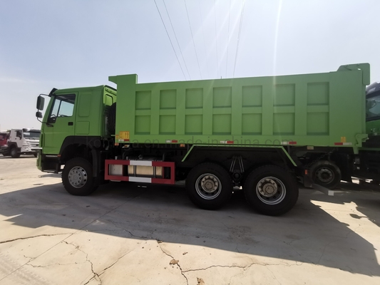 Sistema de direção Zf8118 6X4 Sinotruk usado 10 rodas camião de descarga 20cbm dimensão balde