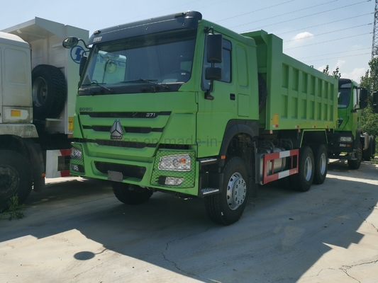 Sistema de direção Zf8118 6X4 Sinotruk usado 10 rodas camião de descarga 20cbm dimensão balde