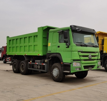 Sistema de direção Zf8118 6X4 Sinotruk usado 10 rodas camião de descarga 20cbm dimensão balde