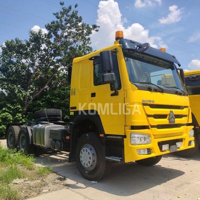 Zz4257s3241W 6X4 371HP HOWO caminhão-trator com pneus certificados ECE a preços acessíveis
