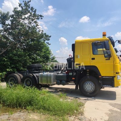 Zz4257s3241W 6X4 371HP HOWO caminhão-trator com pneus certificados ECE a preços acessíveis