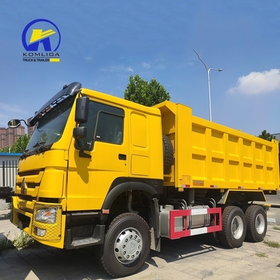 Sinotruck 6X4 Pequeno Tesouro Tipper Dumper Caminhões Usados Dump Truck HOWO Caminhão 375HP 371HP
