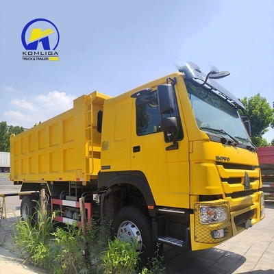 Sinotruck 6X4 Pequeno Tesouro Tipper Dumper Caminhões Usados Dump Truck HOWO Caminhão 375HP 371HP