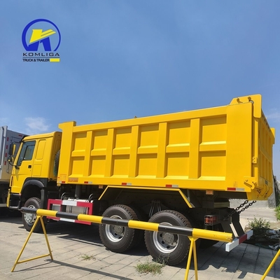 Sinotruck 6X4 Pequeno Tesouro Tipper Dumper Caminhões Usados Dump Truck HOWO Caminhão 375HP 371HP