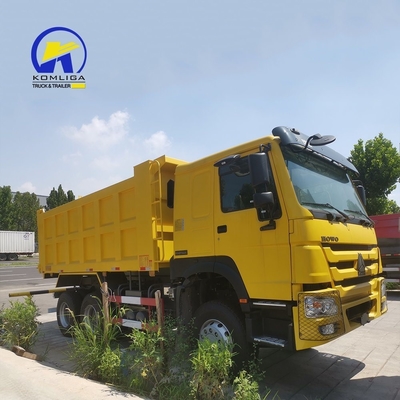 Sinotruck 6X4 Pequeno Tesouro Tipper Dumper Caminhões Usados Dump Truck HOWO Caminhão 375HP 371HP