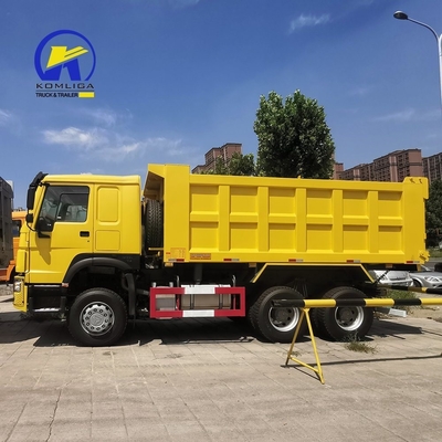 Sinotruck 6X4 Pequeno Tesouro Tipper Dumper Caminhões Usados Dump Truck HOWO Caminhão 375HP 371HP