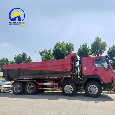 Caminhão HOWO usado 6*4 371HP Caminhão Sinotruck em forma de U Caminhão de descarga com alta capacidade de carga 21-30t