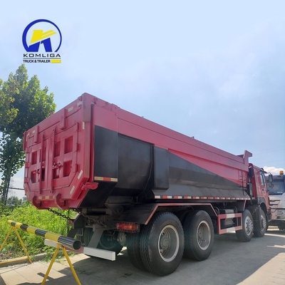 Caminhão HOWO usado 6*4 371HP Caminhão Sinotruck em forma de U Caminhão de descarga com alta capacidade de carga 21-30t