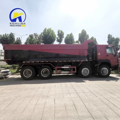 Caminhão HOWO usado 6*4 371HP Caminhão Sinotruck em forma de U Caminhão de descarga com alta capacidade de carga 21-30t