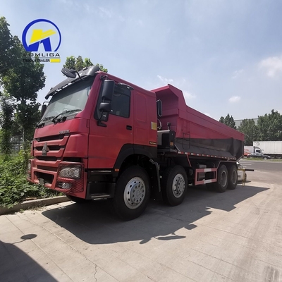 Caminhão HOWO usado 6*4 371HP Caminhão Sinotruck em forma de U Caminhão de descarga com alta capacidade de carga 21-30t