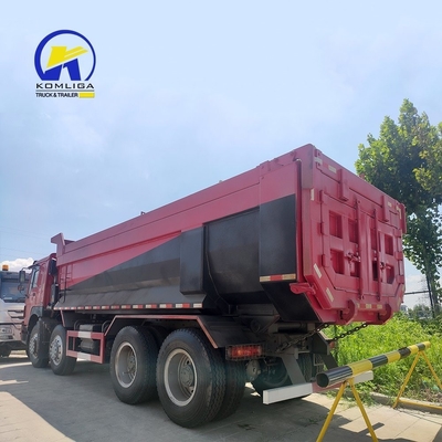 Caminhão HOWO usado 6*4 371HP Caminhão Sinotruck em forma de U Caminhão de descarga com alta capacidade de carga 21-30t