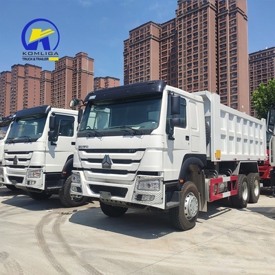 Caminhão Sino Caminhão Usado Caminhão HOWO 6X4 Caminhão Caminhão 375HP Caminhão Tipper Potência de cavalo 375HP