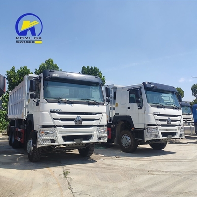 Caminhão Sino Caminhão Usado Caminhão HOWO 6X4 Caminhão Caminhão 375HP Caminhão Tipper Potência de cavalo 375HP