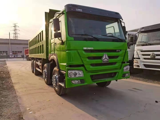 Sinotruk HOWO de segunda mão caminhão caminhões usados com direção direita 20cbm dimensão balde