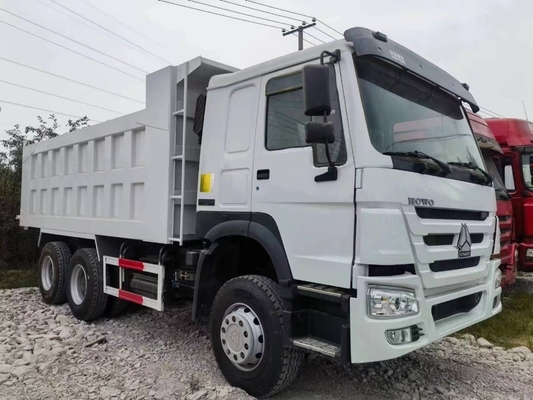 Sinotruk HOWO de segunda mão caminhão caminhões usados com direção direita 20cbm dimensão balde
